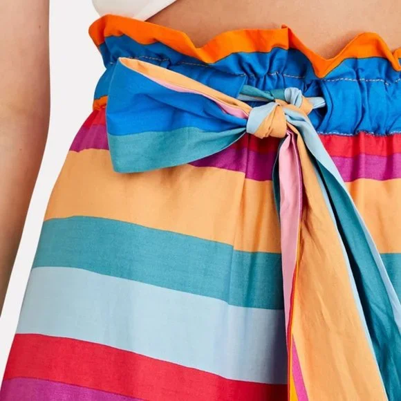 FARM Rio Striped Scarf Maxi Skirt - Picture 6 of 9